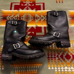 SIZE 8.5 CANADA WEST ENGINEER MOTORCYCLE BOOTS